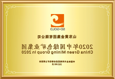 2020年中国绿色矿业集团